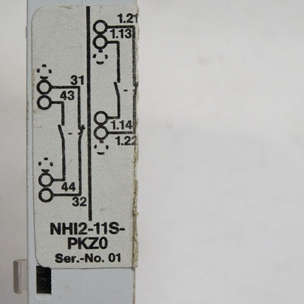 Klöckner Moeller NHI2-11S-PKZ0 Hilfsschalter