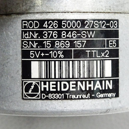 Heidenhain Drehgeber ROD 426 5000 27S12-03 / ROD426500027S12-03 / 376846-SW