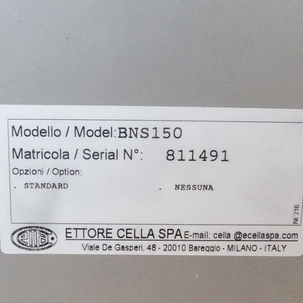 Wika Ettore Cella BNS150 Manometer 0-60bar / Neu