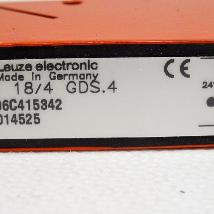 Leuze Electronic Reflexionslichtschranke RK18/2 GDS.4 50014525 / Neu OVP