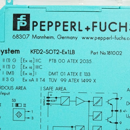 Pepperl+Fuchs 181002 Schaltverstärker KFD2-SOT2-Ex1.LB