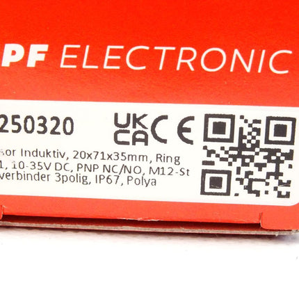 Ipf electronic Sensor Induktiv IY250320 / Neu OVP