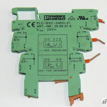 Phönix Contact PLC-BSC-24DC/21 Grundklemme Klemme 2966016