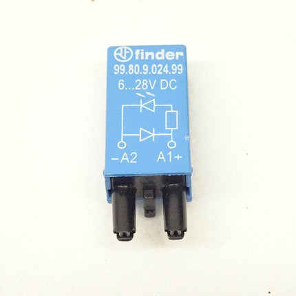 Finder 99.80.9.024.99 6...28V DC Steckmodul mit LED