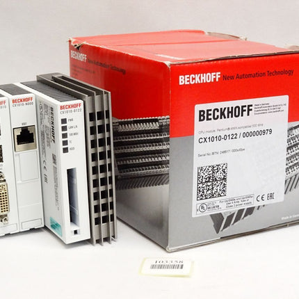 Beckhoff CX1010-0122 CPU-Grundmodul CX1010-N010 CX1010-N000 CX1010-0122 / 000000979