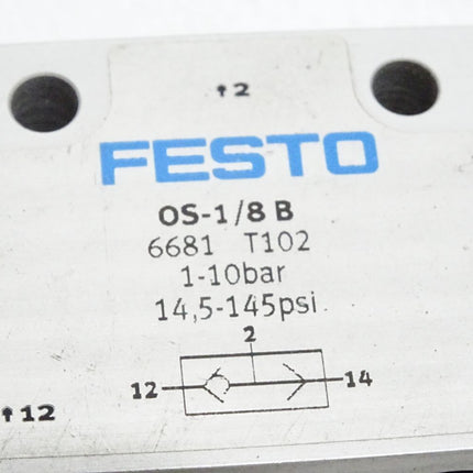 Festo 6681 ODER-Glied OS-1/8-B