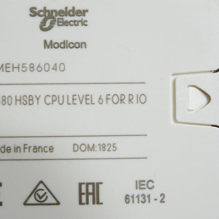 Schneider Electric Modicon BMEH586040 M580 HSBY CPU level 6 for RIO