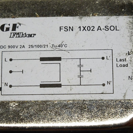 LGF Filter FSN 1X02 A-SOL