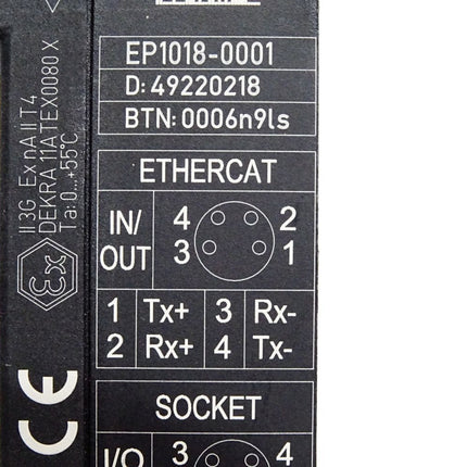 Beckhoff EP1018-0001 EtherCAT Box 8-Kanal-Digital-Eingang