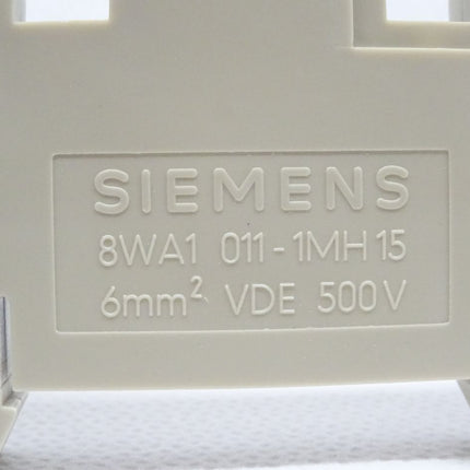 Siemens 8WA1011-1MH15 Messtrennklemme Isolation Test Terminal 8WA1 011-1MH15 NEU