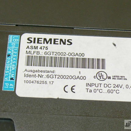 Siemens 6GT2002-0GA00 Simatic Moby 6GT2 002-0GA00 Halter gebrochen