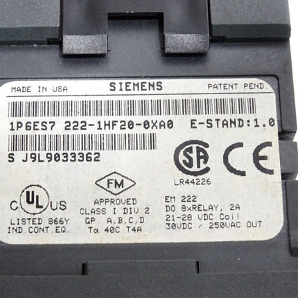 Siemens S7-200 6ES7222-1HF20-0XA0 6ES7 222-1HF20-0XA0 / Neu OVP