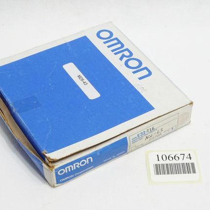 Omron E32-T16 Photoelectric Sensor / Neu OVP