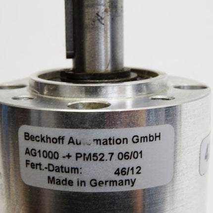 Beckhoff Schrittmotor AS1030-0000 + AG1000 PM52.7.06/01 0,60 Nm