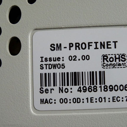 Emerson Control Techniques Unidrive SP SP1401 + SM-Applications Plus STDW09 + SM-Profinet STDW05 + Schaffner FS6008-10-07