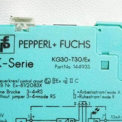 Pepperl+Fuchs 14493 S KG30-T30/Ex Ex-Signaltrenner