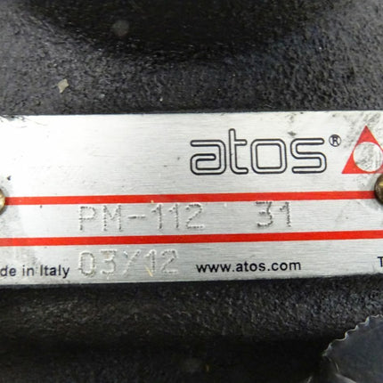 Atos PM-112 Handpumpe PM 112 / PM112 doppel Effekt 250 bar Pmax NEU