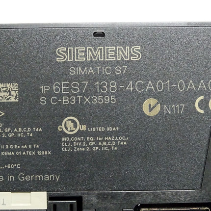 Siemens Powermodul PM-E für ET 200S 6ES7138-4CA01-0AA0 6ES7 138-4CA01-0AA0