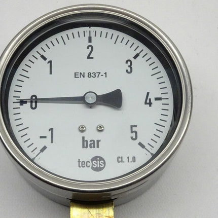 Tecsis NG/DIA Manometer -1-5 bar Druckmessgerät P1533B045001 OVP