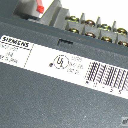 Siemens U-55T Simatic OUTPUT REALY MODULE 12-24V