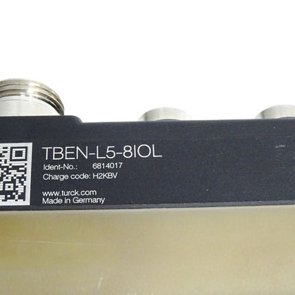 Turck TBEN-L5-8IOL 6814017 Kompaktes Multiprotokoll-I/O-Modul für Ethernet / Neuwertig