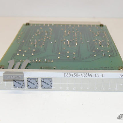 Siemens E88430-A3649-L1-E / E884 30-A3649