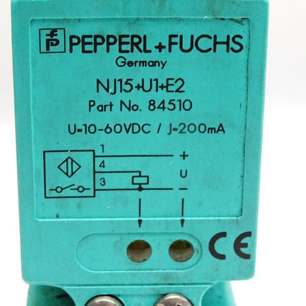 Pepperl+Fuchs NJ15+U1+E2 84510 Induktiver Sensor