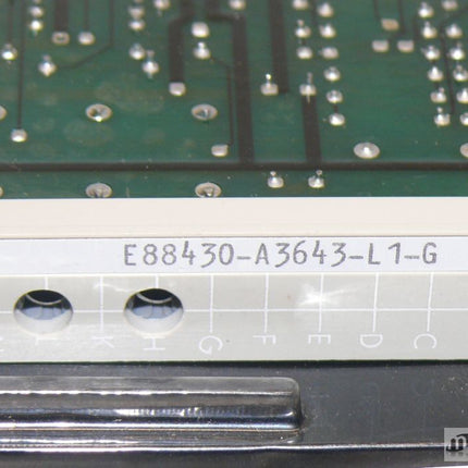 Siemens E88430-A3643-L1-G Simadyn E88430A3643L1G