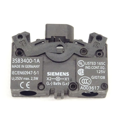 Siemens 3SB3204-6AA40 Leuchtmelder 3SB3 204-6AA40 neu-OVP