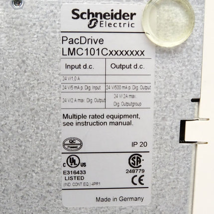 Schneider Electric PacDrive LMC101CAA10000 Motion Controller LMC101