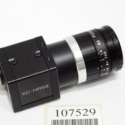 Sony Kamera XC-HR58 + Fujifilm Fujinon Objektiv HF12.5HA-1B 1:1.4/12.5mm