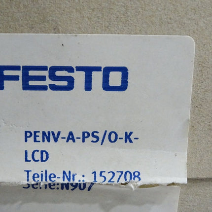 Festo 152708 PENV-A-PS/OK-LCD Druckmessumformer / Neu OVP