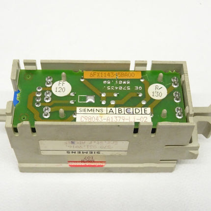 Siemens 6FX1143-5BA00 / C98043-1A1379-L1-02 / 570 031.031.9016