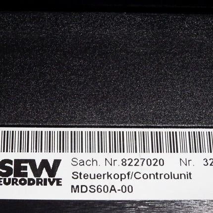 SEW Eurodrive 7.5kW MDS60A0075-5A3-4-00 8265046 Steuerkopf MDS60A-00 8227020  Power Unit MDX60A0075-5A3-4-00 8226849