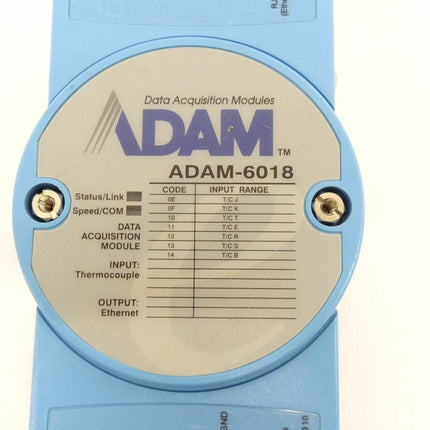 Advantech ADAM-6018 E/A-Module 8-Ch Thermocouple Input w/ DO Module