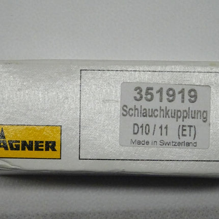 Wagner 351919 Schlauchkupplung D10/11 NEU-OVP