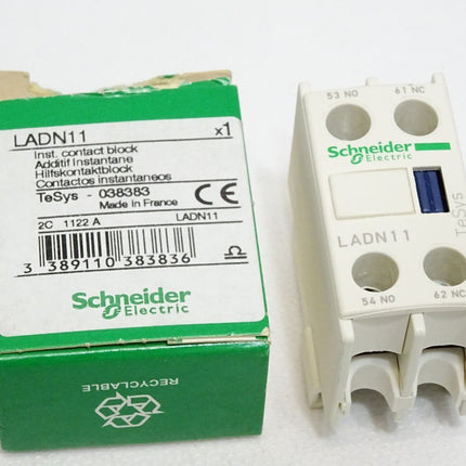 Schneider Hilfskontaktblock LADN11 / Neu OVP