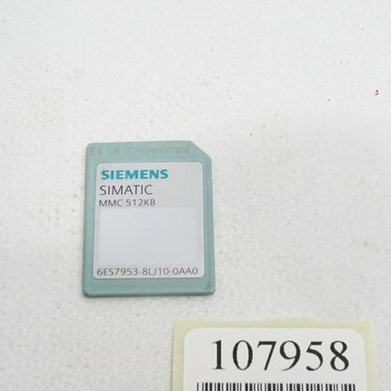 Siemens Simatic MMC 512KB 6ES7953-8LJ10-0AA0 6ES7 953-8LJ10-0AA0