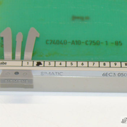 Siemens Simatic 6EC3050-0A / 6EC3 050-0A