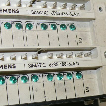 Siemens 6ES5105-3RA11 Simatic S5-105R / 6ES5 905-3RA11 /  6ES5 488-3LA31