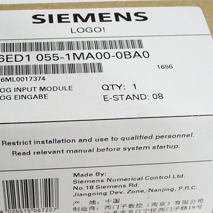 Siemens LOGO! 6ED1055-1MA00-0BA0 6ED1 055-1MA00-0BA0 Neu OVP  versiegelt