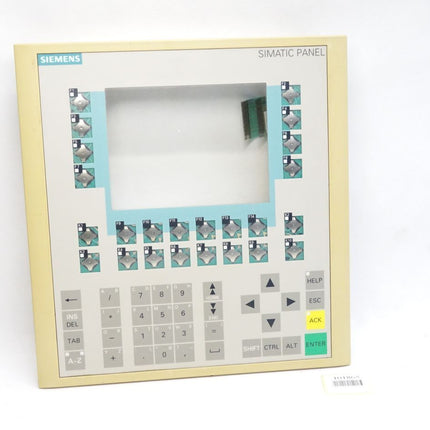 Siemens Front OP170B Panel AV6542-0BB15-2AX0 A5E00045793 leichte Kratzer (Rahmen vergilbt)