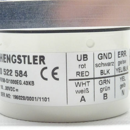 Hengstler 0522584 RI58-0/1000EG.43KB Drehgeber NEU/OVP