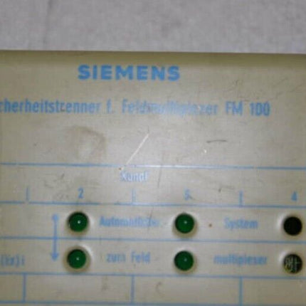 Siemens FM 100 / 6DS3902-8AA / Sicherheitstrenner f. Feldmultiplexer FM100