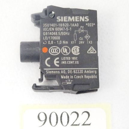 Siemens 3SU1401-1BB20-1AA0 / Neu