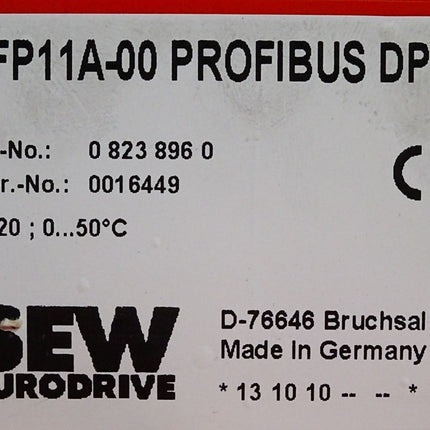 SEW Eurodrive UFP11A-00 Feldbusschnittstelle Profibus DP-V1 08238960