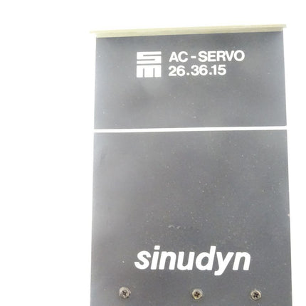 Sieb & Meyer SM AC-Servo sinudyn 26.36.15 / 26.36.015.9.