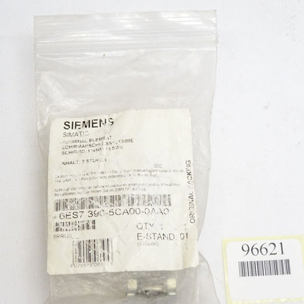 Siemens 6ES7390-5CA00-0AA0 6ES7 390-5CA00-0AA0 Inhalt:2 Stück Neu OVP