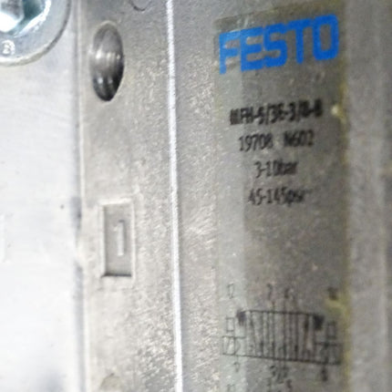 Festo Ventilinsel mit Gehäuse Magnetventil MFH-5/3E-3/8-B 19708 + 19705 MFH-5-3/8-B