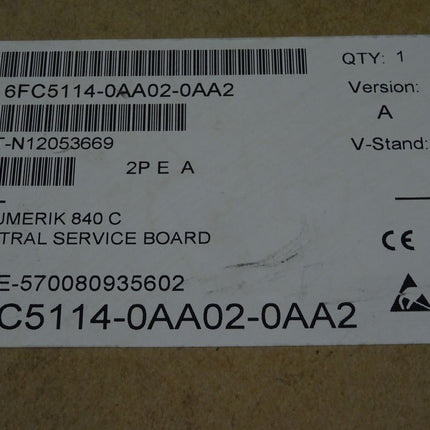 Siemens Sinumerik 6FC5114-0AA02-0AA2 / 6FC5 114-0AA02-0AA2 840 C NEU/OVP versiegelt